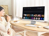 A ASUS anuncia o ZenScreen Smart MS27UC como um monitor de escritório que se transforma em uma smart TV compacta. (Fonte da imagem: ASUS)