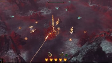 Na imagem: uma captura de tela de uma partida de Archons.