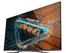 O Gigabyte S55U tem 54,6 polegadas de largura e saídas a 4K/120 Hz. (Fonte da imagem: Gigabyte)