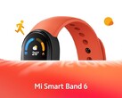 A Mi Band 6/Mi Smart Band 6 foi provocada com uma tela maior do que a Mi Band 5. (Fonte da imagem: Xiaomi - editado)