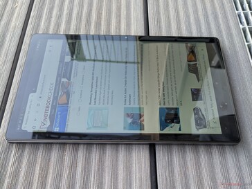 Teclast T40 Plus - Uso ao ar livre