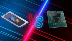 O Arrow Lake-H da Intel está pronto para enfrentar o Strix Point na CES 2025. (Fonte da imagem: Gam-Ol, Intel, AMD, editado)