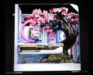O PC personalizado Cherry Bloom possui pétalas de liga de titânio sensíveis ao calor.