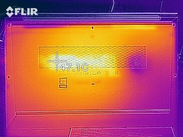 EliteBook 855 G7 carga de imagem térmica (abaixo)