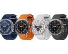 Galaxy Diz-se que o Watch Ultra 2 vem com uma bateria 35% maior do que a do Galaxy Watch Ultra mostrado na foto.