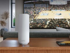 O roteador mesh Orbi 370 WiFi 7 e os pontos de acesso têm um design pouco notável (Fonte da imagem: Netgear)