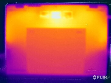 Teste de estresse de temperatura da superfície (parte inferior)