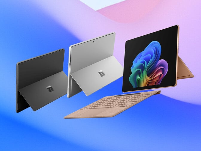 Novo Microsoft Surface Pro 12 detalhado com Snapdragon X2, 32 GB