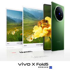 O Vivo X Fold5 tem seu trabalho dificultado pela chegada iminente do Magic V5 e do Galaxy Z Fold7. (Fonte da imagem: Vivo)