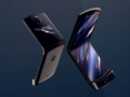 A Razr 3 será lançada com um projeto familiar aos ventiladores Z Flip3 da Galaxy. (Fonte de imagem: Motorola) 