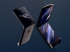 A Razr 3 será lançada com um projeto familiar aos ventiladores Z Flip3 da Galaxy. (Fonte de imagem: Motorola) 