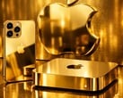 Produtos “ Apple ” banhados a ouro que prevêem os futuros aumentos de preços em Apple.