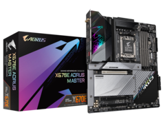 GIGABYTE X670E AORUS MASTER para CPUs Ryzen 7000. (Fonte: GIGABYTE)