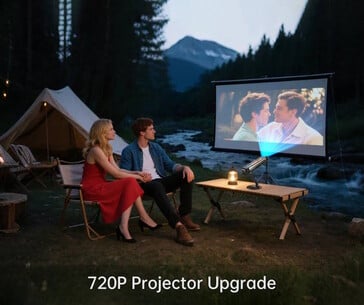 O projetor embutido pode ser útil para noites de cinema (Fonte da imagem: 8849)