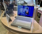 O Acer Swift 16 AI possui um trackpad enorme. (Fonte da imagem: Notebookcheck)
