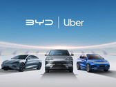 A BYD venderá 100.000 carros elétricos para a Uber (Fonte da imagem: Uber)