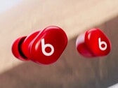Os Beats Solo Buds são oferecidos em quatro cores, incluindo o vermelho. (Imagem: Apple)