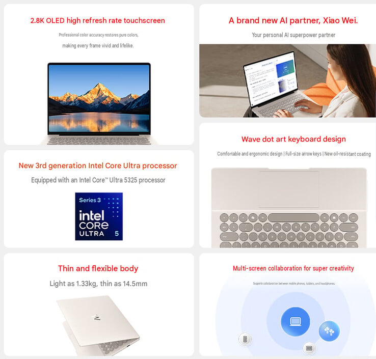 Principais destaques do notebook (tradução automática)