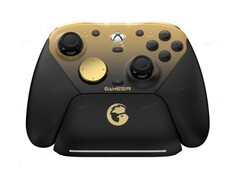 O GameSir G7 Pro Gold Edition, que ainda não foi lançado. (Fonte da imagem: GameSir via Amazon)