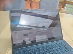 Visualização externa à luz do dia