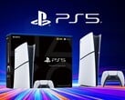 Banner com o console PS5 Slim Digital (Fonte da imagem: Sony PlayStation com edições)