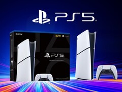 Banner com o console PS5 Slim Digital (Fonte da imagem: Sony PlayStation com edições)
