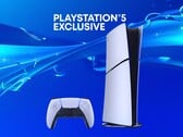 Banner anunciando a exclusividade para PlayStation exibido junto com o console PS5