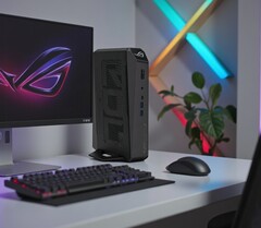 Laptop Asus ROG NUC 15 com Intel Core Ultra 9 275HX e Nvidia GeForce RTX 5080 (Fonte da imagem: Notebookcheck)
