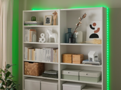 A faixa de LED inteligente ORMANÄS da IKEA pode ser regulada com várias opções de cores. (Fonte da imagem: IKEA)