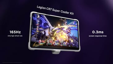 O Legion Y700 Infinite com o kit CR7