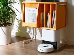 O Switchbot Mini Robot Vacuum K10+ já está disponível nos EUA e na Europa. (Fonte da imagem: SwitchBot)