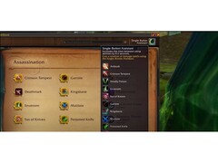 Uma captura de tela de um vídeo do WoWCast no YouTube mostrando a nova ferramenta Rotation Assist no WoW. (Fonte da imagem: Blizzard/World of Warcraft no YouTube)