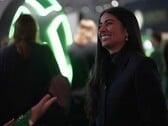 Uma captura de tela da CEO da Xbox, Asha Sharma, durante uma entrevista à BBC News