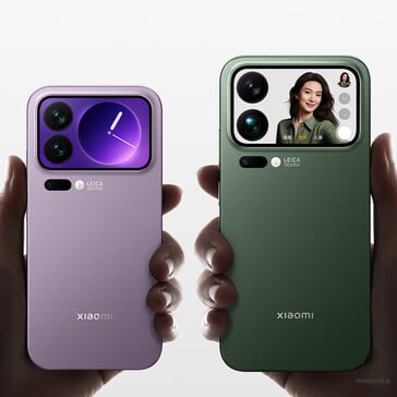 As duas cores do 17 Pro apresentadas pela Xiaomi (Fonte da imagem: Xiaomi)