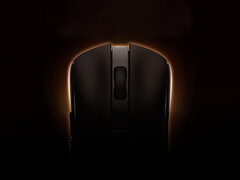 O Gaming Mouse 2 apresenta o sensor PixArt PAW3955XM. Na imagem: uma foto teaser do mouse sem fio.