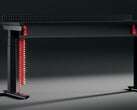 A mesa para jogos Coyl em Ultra Black.