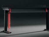 A mesa para jogos Coyl em Ultra Black.