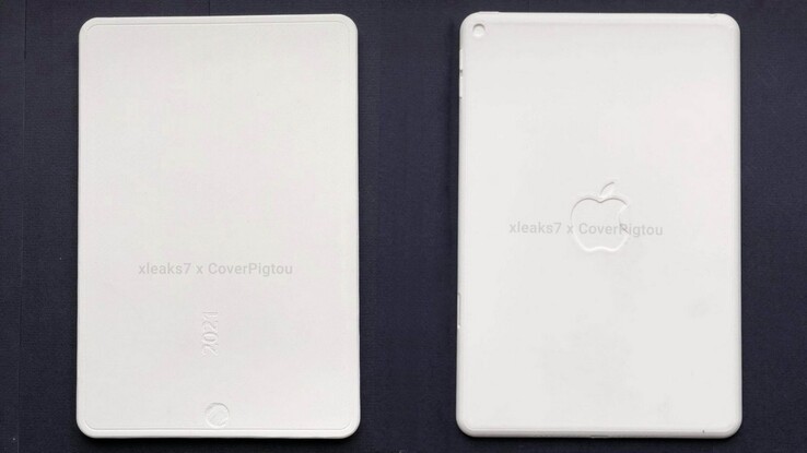 E o novo iPad mini, de acordo com xleaks7 e Pigtou. (Fonte da imagem: xleaks7)