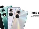 O Honor 50 será enviado em quatro cores a partir do próximo mês. (Fonte da imagem: Honor)