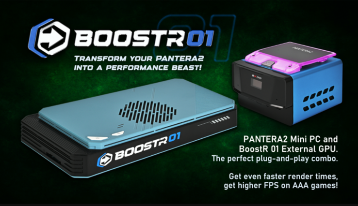 O Pantera 2 com sua GPU Boostr. (Fonte: XDO Tech)