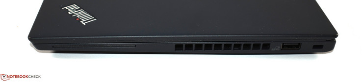 Right-hand side: USB 3.0 Type-A, Kensington Lock