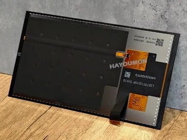 O suposto novo painel LCD para o Switch 2.