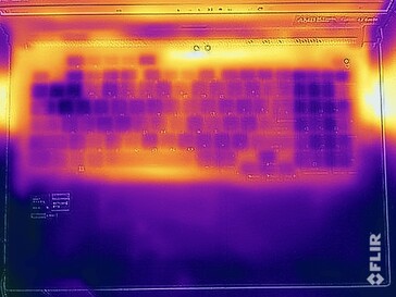 Teste de estresse de temperatura da superfície (parte superior)