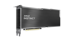 Acelerador AMD Instinct MI100 HPC. (Fonte de imagem: AMD)