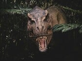 Uma imagem do T. rex