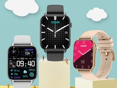 O COLMI C60 smartwatch pode medir seu ritmo cardíaco, pressão sanguínea e níveis de SpO2. (Fonte de imagem: COLMI)