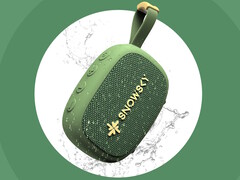 O alto-falante portátil Fiio Snowsky Anwhere é à prova de respingos e pode ser fixado magneticamente em superfícies de aço. (Fonte da imagem: Fiio)