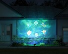 O projetor de luz para decoração externa da Govee (foto) será lançado em setembro. (Fonte da imagem: Govee)