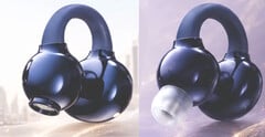 Os fones de ouvido Kinera Sylvie, do tipo clip-on, podem ser usados como fones de ouvido abertos ou intra-auriculares.
