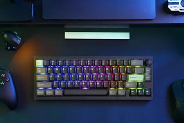 O P2 HE também está disponível com teclas sem brilho. (Fonte da imagem: Lemokey)